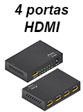Splitter de vdeo HDMI, 1 ent. 4 sadas iguais FlexPort2
