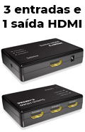 Switch HDMI 3 entradas 1 sada FlexPort c/ Cont. remoto2