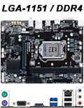 Placa me Gigabyte GA-H110M-H LGA-1151 DDR4 VGA e HDMI#100