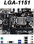 Placa me Gigabyte GA-H110M-S2 DDR3 LGA-1151 USB3 VGA#100