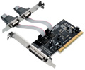 Placa PCI c/ 2 seriais 1 paralela Multilaser GA129 alto