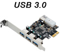Placa PCI-e alta c/ 4 USB 3.0 Multilaser GA130 5Gbps