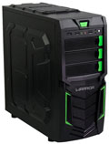 Gabinete PC Gamer Multilaser GA139 Warrior sem fonte#100