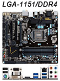 Placa me Gigabyte GA-H170M-D3H DDR4 LGA1151 HDMI DP VG#100