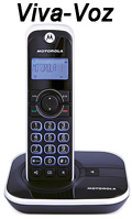 Telefone digital s/ fio Motorola GATE4500 Viva voz DTMF#100
