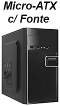 Gabinete micro ATX K-Mex GM-02T9 fonte 200W reais 2