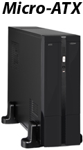 Gabinete micro ATX K-Mex GM-9F8A c/ fonte SFX-PP 250W#100