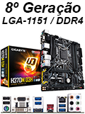 Placa me Gigabyte H370M D3H M-ATX LGA1151 8G CrossFire#100