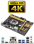 Placa me Asus H81M-A/BR p/ Intel LGA1150 VGA e DVI-D#98