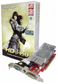 Placa de vdeo PowerColor ATI HD3450 AX3450 512MB PCI-e2