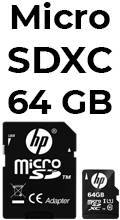 MemoryCard 64GB MicroSDXC HP mx310 25/80MB/s