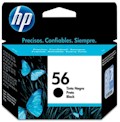 Cartucho preto HP 56 C6656AB 19,5 ml p/ DJet, Officejet