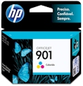 Cartucho tricolor HP 901 CC656AB 13ml J4540 J4580 J4680