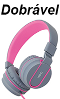 Headset dobrvel c/ mic. OEX HS106 Neon pink, P2 3,5mm