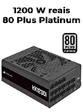 Fonte ATX-3 PCIe 5.0 1200W Corsair HX1200i 80 Plus Platinum