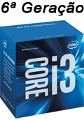 Processador Intel i3-6100 3,7GHz 3MB cache LGA-1151 6G#98