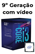 Processador Intel i3-9100 3.6GHz 6MB LGA1151 9g c/vid