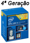 Processador Intel I5-4590 LGA1150 3,3GHz 6MB 4 C. 4G#98