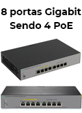 Switch HPE Aruba JL383A 1920S 8 portas Gigabit PoE+ 65W#98