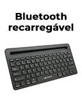 Mini-teclado multimdia Bluetooth C3Tech K-BT100 dual recarregvel#7