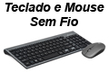 Teclado, mouse s/ fio C3Tech K-W510 preto, tecla baixa#100