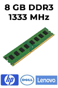 Memria 8GB DDR3 1333MHz Kingston KCP313ND8/8 HP Dell