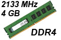 Memria 4GB DDR4 2133MHz Kingston KVR21N15S8/4 CL15#100