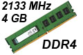 Memria 4GB DDR4 2133MHz Kingston KVR21N15S8/4 CL15#100