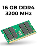 Memria 16GB DDR4 3200MHz Kingston SODIMM KVR32S22S8/162