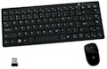 Mini teclado com mouse Clone 09302, sem fio, base USB#98