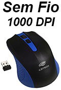 Mouse ptico sem fio C3Tech M-W20 2.4GHz at 1000 dpi2