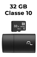 Carto memria SD classe 10 Pendrive 32GB 480Mbps USB2#10