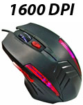 Mouse Gaming K-Mex MO-G536U 6 botes, at 1600 DPI USB#100