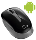 Mouse s/ fio Multilaser MO200 3b. p/ Android,PC iOS