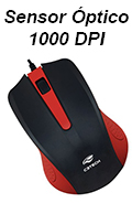 Mouse ptico com fio C3Tech MS-20 1000 dpi USB2