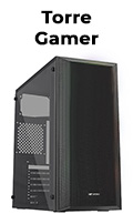 Gabinete Gamer torre C3Tech MT-G220BK sem fonte