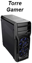 Gabinete gamer torre C3Tech MT-G650BK USB3 s/ fonte