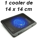 Base ventilada p/ notebook at 14pol. C3Tech NBC-112