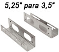 Adaptador de baia de 5 1/4 para 3,5 pol. Nilko NK0399992