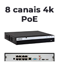 Gravador vdeo NVR Intelbras NVD 3308 P 4K 8 canais PoE#30