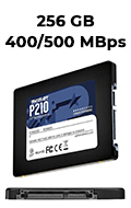 SSD 256GB Patriot P210 7mm SATA III 400/500 MBps#7