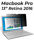 Filtro privacidade 13 pol 3M p/ Macbook Pro retina 2016#30