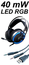 Gaming Headset C3Tech PH-G300 GosHawk RGB LED 40mW2