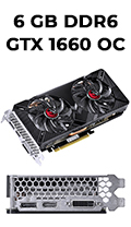 Placa vdeo PCyesGeforce GTX1660 6GB 192bit HDMI DVI DP#100