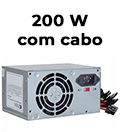 Fonte ATX ATX12V 200W K-mex PX300DNG c/ cabo BOX