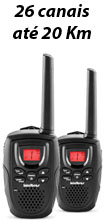 Rdio comunicador Intelbras RC 5002 26 canais at 20Km#98
