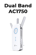 Repetidor e extensor de rede TP-Link RE450 AC1750 