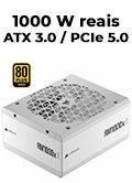 Fonte ATX12V v3.0 Corsair RM1000-X Shift white 80 Plus Gold PCIe 5.02