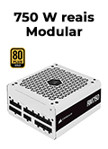 Fonte ATX12V v2.4 750W Corsair RM750 white 80Plus Gold2