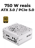 Fonte ATX12V v3.0 750W Corsair RM750X Shift white 80Plus Gold PCIe 5.02